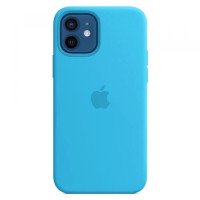 Чохол-силікон оригінал Full Cover Soft Matte iPhone 12 Mini, Blue