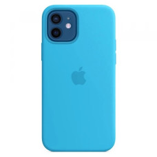 Чехол-силикон оригинал Full Cover Soft Matte iPhone 12 Mini, Blue