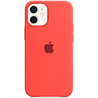 Чехол-силикон оригинал Full Cover Soft Matte iPhone 12 Mini, Coral