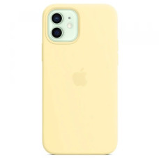 Чехол-силикон оригинал Full Cover Soft Matte iPhone 12 Mini, Mellow yellow