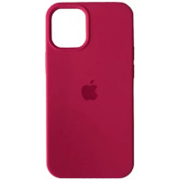 Чехол-силикон оригинал Full Cover Soft Matte iPhone 12 Mini, Rose red