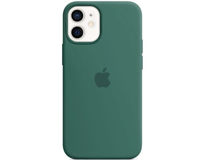 Чехол-силикон оригинал Full Cover Soft Matte iPhone 12 Mini, Virid