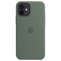 Чехол-силикон оригинал Full Cover Soft Matte iPhone 12 Mini, Pine green