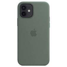 Чехол-силикон оригинал Full Cover Soft Matte iPhone 12 Mini, Pine green