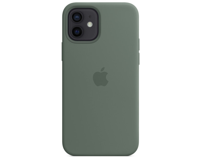 Чехол-силикон оригинал Full Cover Soft Matte iPhone 12 Mini, Pine green