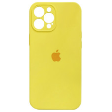 Чехол-силикон оригинал Full Camera Soft Matte iPhone 12 Pro Max, Yellow