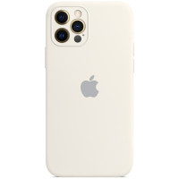 Чехол-силикон оригинал Full Camera Soft Matte iPhone 12 Pro Max, White