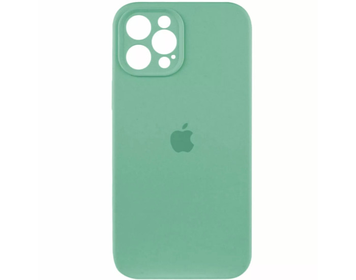 Чехол-силикон оригинал Full Camera Soft Matte iPhone 12 Pro Max, Spearmint