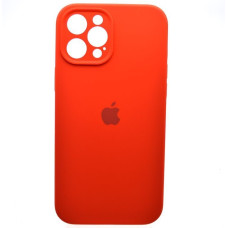 Чехол-силикон оригинал Full Camera Soft Matte iPhone 12 Pro Max, Red