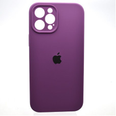 Чехол-силикон оригинал Full Camera Soft Matte iPhone 12 Pro Max, Purple
