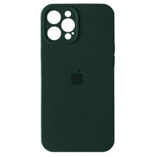 Чехол-силикон оригинал Full Camera Soft Matte iPhone 12 Pro Max, Pine green