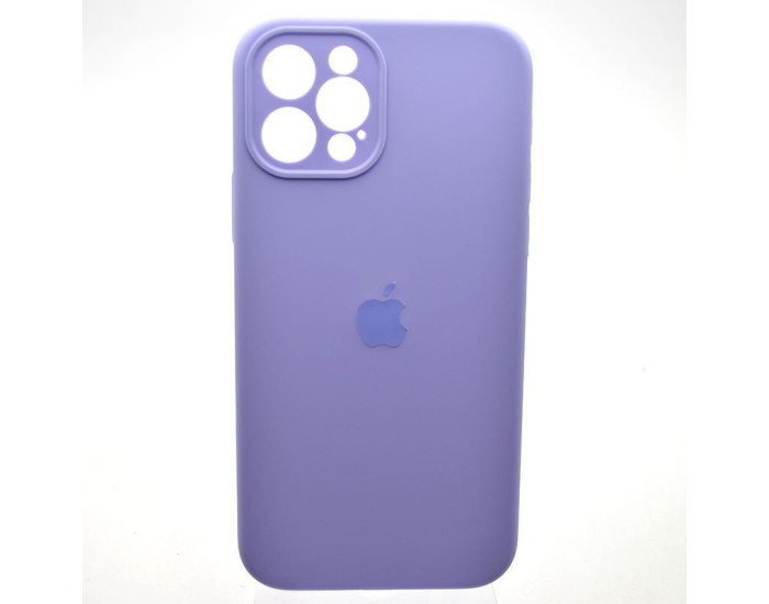 Чехол-силикон оригинал Full Camera Soft Matte iPhone 12 Pro Max, Lilac