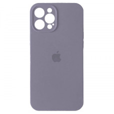 Чехол-силикон оригинал Full Camera Soft Matte iPhone 12 Pro Max, Lavander grey