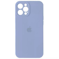 Чехол-силикон оригинал Full Camera Soft Matte iPhone 12 Pro Max, Lilac cream