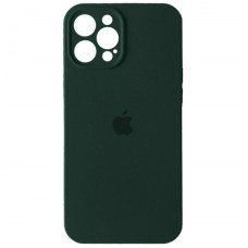 Чехол-силикон оригинал Full Camera Soft Matte iPhone 12 Pro Max, Cyprus green