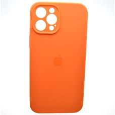 Чехол-силикон оригинал Full Camera Soft Matte iPhone 12 Pro Max, Kumquat