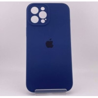 Чехол-силикон оригинал Full Camera Soft Matte iPhone 12 Pro Max, Deep navy