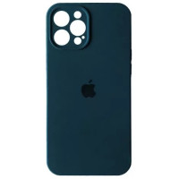 Чохол-силікон оригінал Full Camera Soft Matte iPhone 12 Pro Max, Abyss blue
