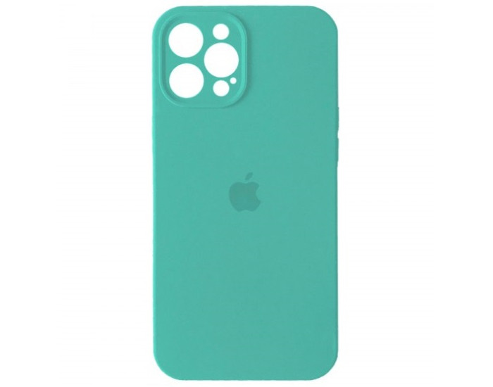 Чехол-силикон оригинал Full Camera Soft Matte iPhone 12 Pro Max, Azure