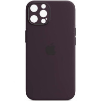 Чехол-силикон оригинал Full Camera Soft Matte iPhone 12 Pro Max, Elderberry