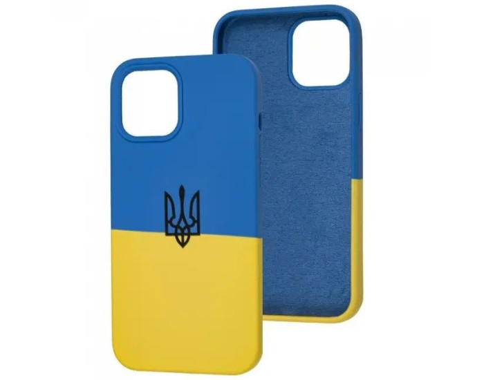 Чехол-силикон оригинал Full Soft Matte Ukraine iPhone 12 Pro Max