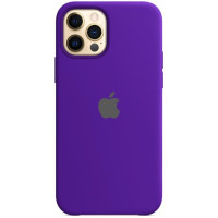 Чехол-силикон оригинал Full Soft Matte iPhone 12 Pro Max, Ultra violet