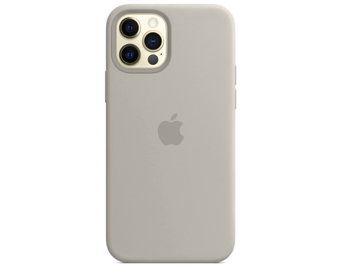 Чехол-силикон оригинал Full Soft Matte iPhone 12 Pro Max, Stone