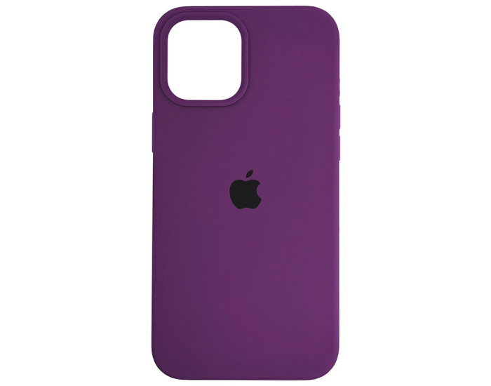 Чехол-силикон оригинал Full Soft Matte iPhone 12 Pro Max, Purple