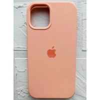Чехол-силикон оригинал Full Soft Matte iPhone 12 Pro Max, Peach