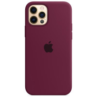 Чехол-силикон оригинал Full Soft Matte iPhone 12 Pro Max, Marsala