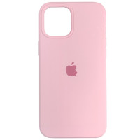 Чехол-силикон оригинал Full Soft Matte iPhone 12 Pro Max, Light pink