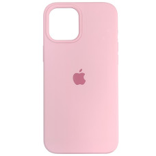 Чехол-силикон оригинал Full Soft Matte iPhone 12 Pro Max, Light pink