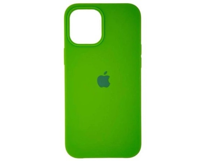 Чехол-силикон оригинал Full Soft Matte iPhone 12 Pro Max, Green