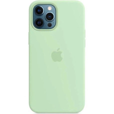 Чехол-силикон оригинал 100% Full Soft Matte iPhone 12 Pro Max, Pistachio
