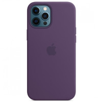 Чехол-силикон оригинал 100% Full Soft Matte iPhone 12 Pro Max, Amethyst