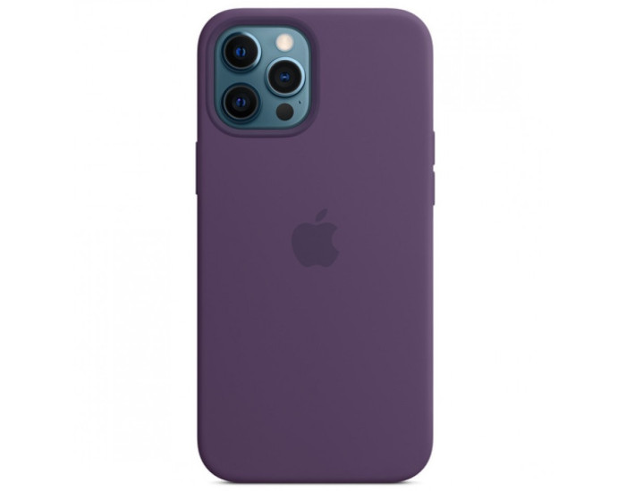 Чехол-силикон оригинал 100% Full Soft Matte iPhone 12 Pro Max, Amethyst