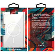 Чехол-силикон Ummi Transparent with MagSafe iPhone 16e / 17e, прозрачный