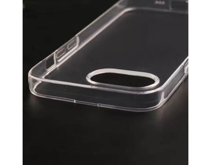 Чехол-силикон Epic Transparent 1.5mm Apple iPhone 16e, прозрачный