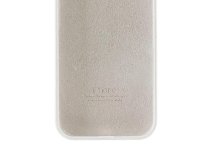 Чехол-силикон оригинал Full Soft Matte iPhone 16e /17e (Белый / White)