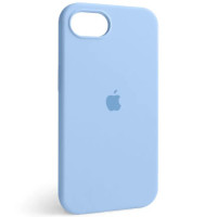 Чехол-силикон оригинал Full Soft Matte with MagSafe iPhone 16e /17e, сиренево-голубой 