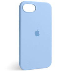 Чехол-силикон оригинал Full Soft Matte with MagSafe iPhone 16e /17e, сиренево-голубой 