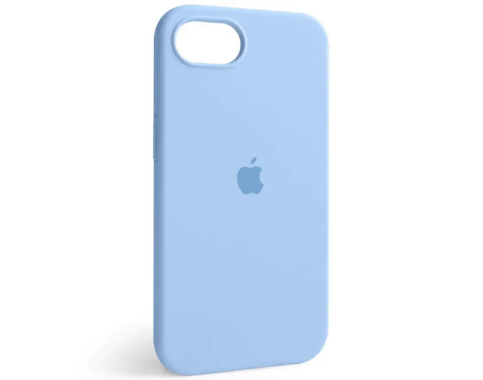 Чехол-силикон оригинал Full Soft Matte with MagSafe iPhone 16e /17e, сиренево-голубой 
