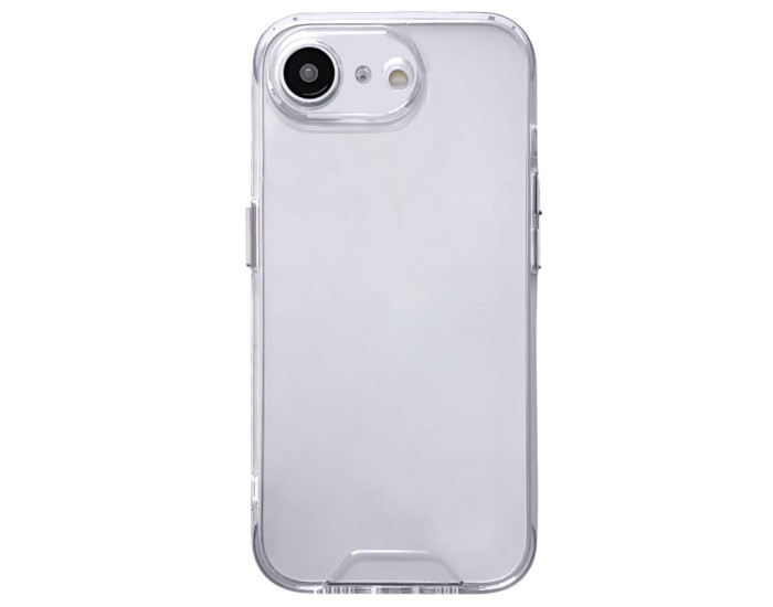 Чехол-силикон Space Case transparent для Apple iPhone 16e, прозрачный