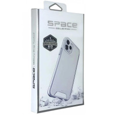 Чехол-силикон Space Case transparent для Apple iPhone 16e, прозрачный