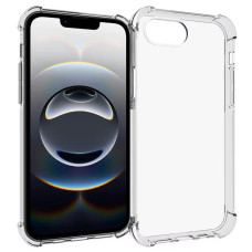 Чехол-силикон Getman Ease logo усиленные углы iPhone 16e, Прозрачный