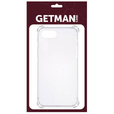 Чехол-силикон Getman Ease logo усиленные углы iPhone 16e, Прозрачный