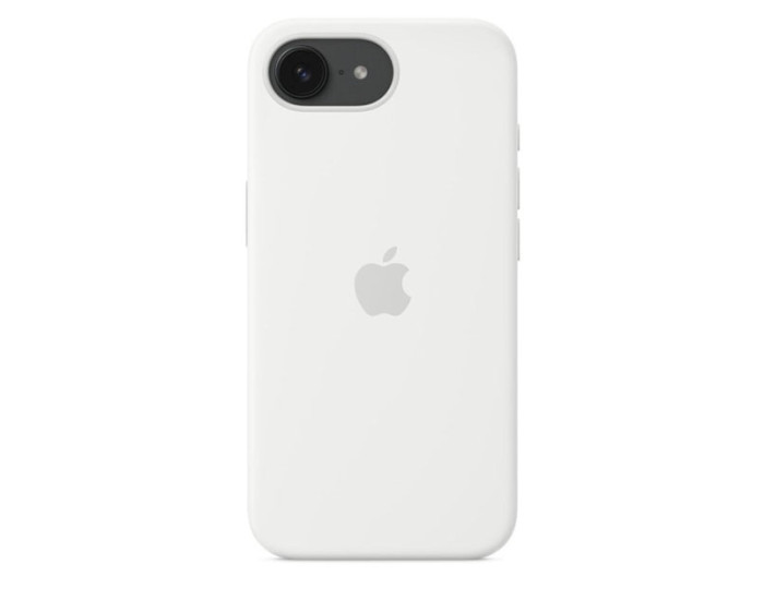 Чехол-силикон оригинал Full Soft Matte Case with MagSafe iPhone 16e Белый