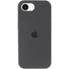 Чехол-силикон оригинал Full Soft Matte Case with MagSafe iPhone 16e Темно-серый