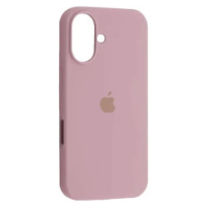 Чехол-силикон оригинал Full Soft Matte with MagSafe iPhone 16, розовый песок