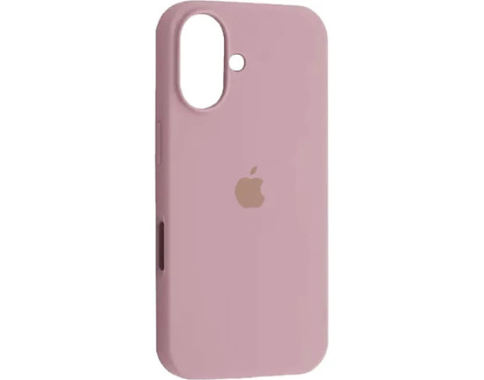 Чехол-силикон оригинал Full Soft Matte with MagSafe iPhone 16, розовый песок
